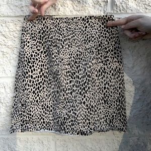Brandy Melville Cheetah Print Mini Skirt